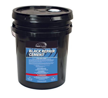 Patch Rubber Black Repair Cement (Hot) (Gallon/4Ltr) - Made in USA
