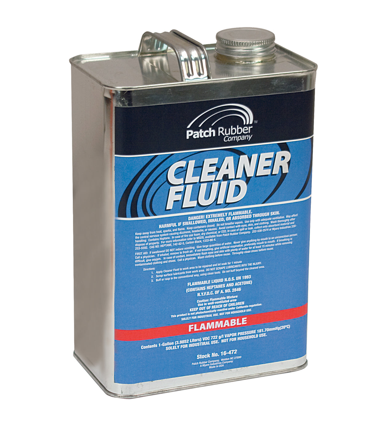 Patch Rubber Cleaner Buffer Fluid - Made in USA