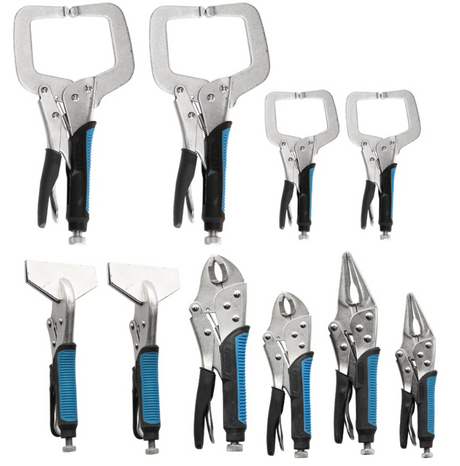 10Piece Locking Plier Set Sp Tools