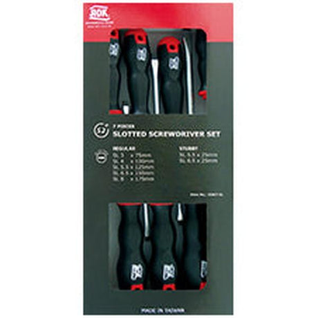 AOK 7-Piece Professional Screwdriver Set – Slotted & Phillips
