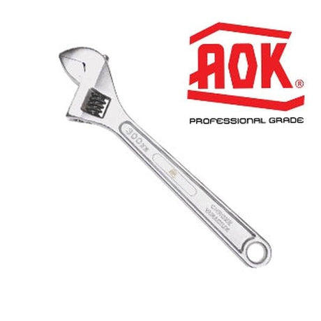 AOK Adjustable Wrench - 6", 8" or 10"