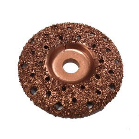 Angle Face Rasp 4 In, 23 Grit - Vented