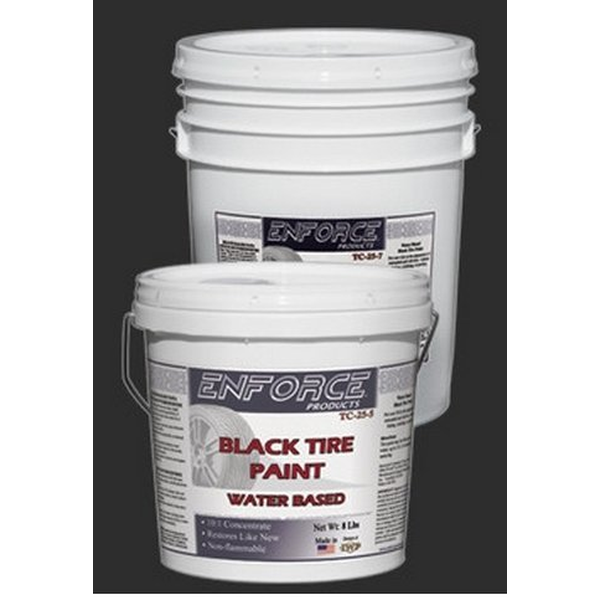 Black Tyre Paint 5 Gal 10:1 Concentrate Enforce