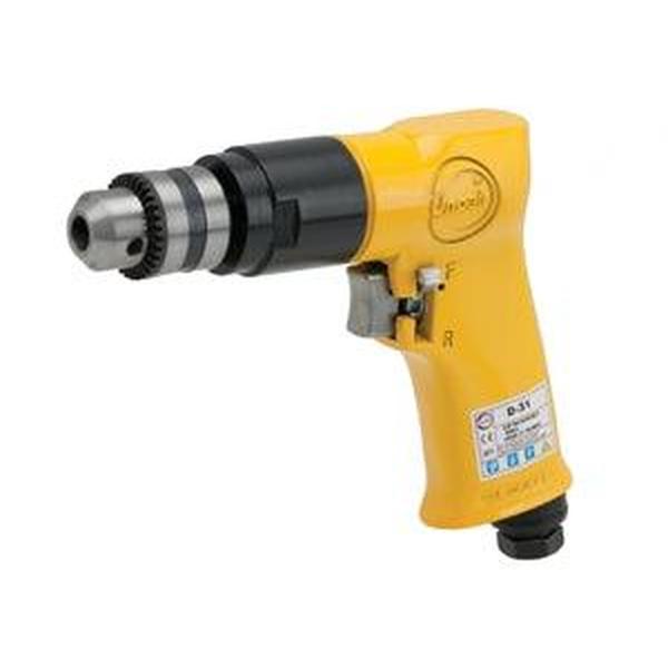 D-31 Air Drill 3/8 In Keyless Rev Unoair