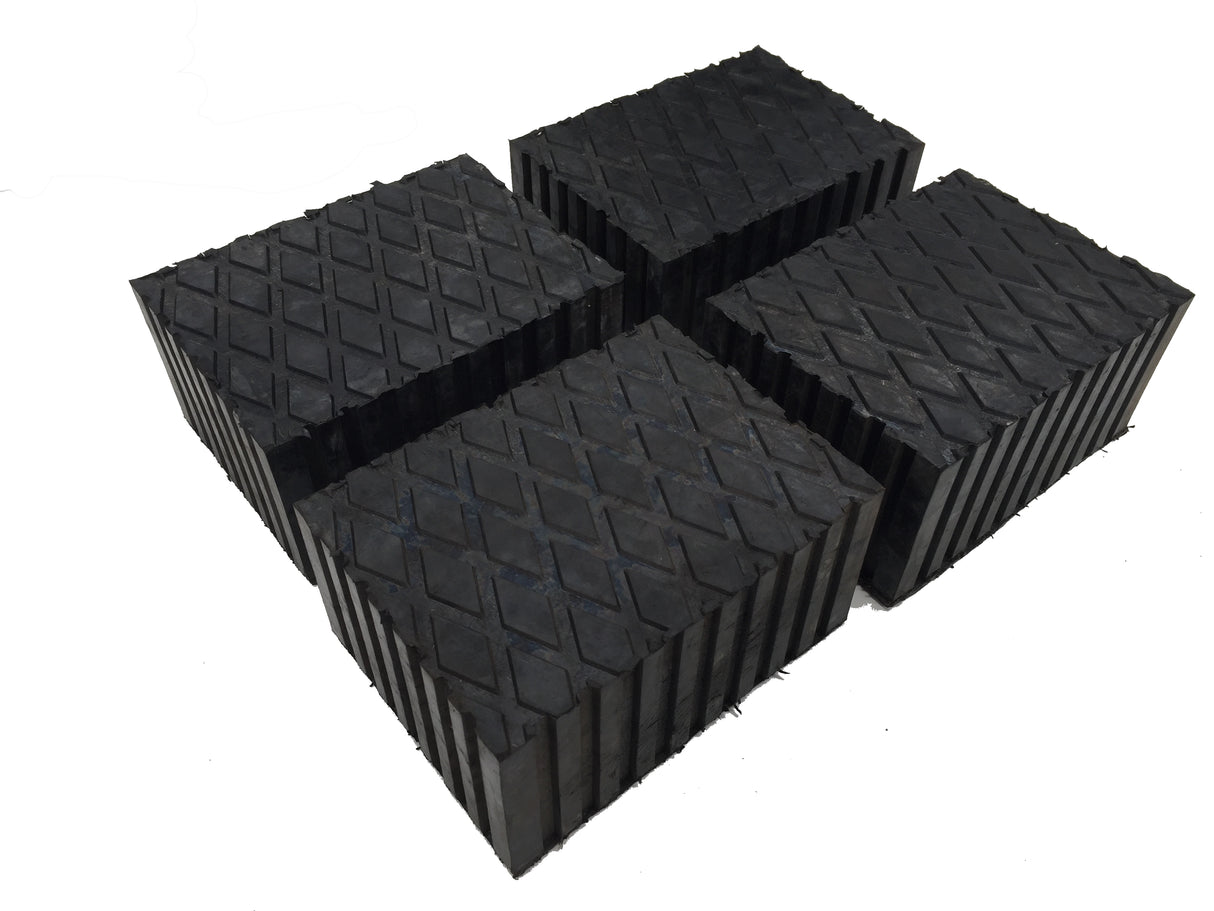 Lift Block Single - Rubber/Fibre 160X120X80Mm
