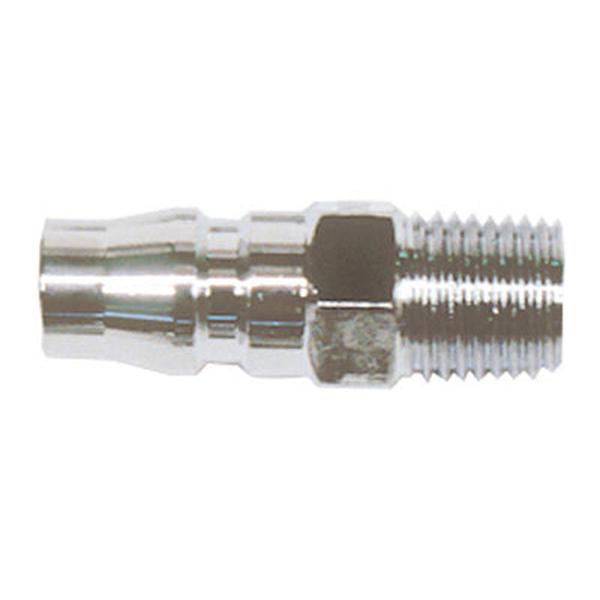 QD Hi-Flow 1/4" Plug to 1/4" BSP Male Thread