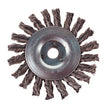Wire Wheel 4" - Twisted Wire Brush