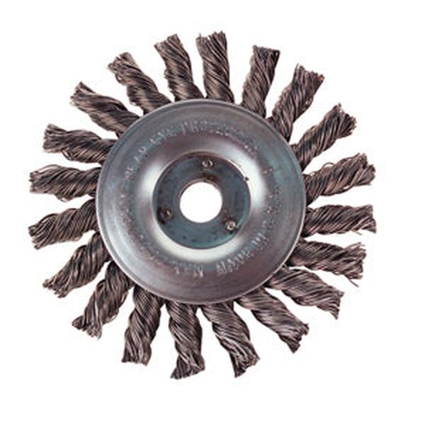 Wire Wheel 4" - Twisted Wire Brush