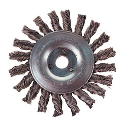 Wire Wheel 4" - Twisted Wire Brush