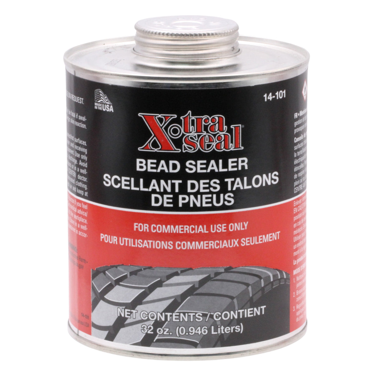 Xtraseal Bead Sealer 946ml - Black Sealant for Tubeless Tires