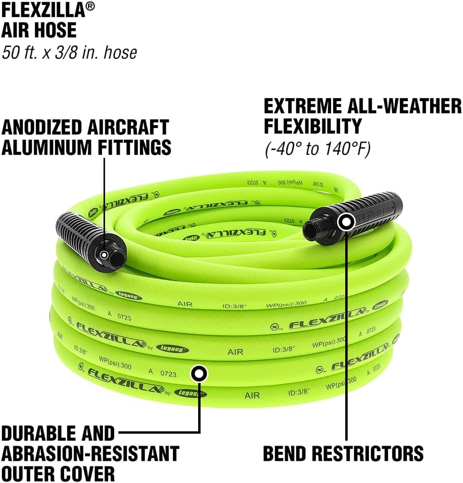 Flexzilla Air Hose - 3/8 in. x 50 ft