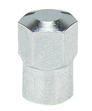 Valve Cap Metal Hex Type (100)