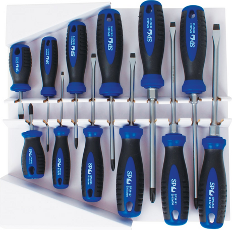 12Pc Screwdriver Set Phillips / Slotted Sp Tools