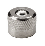 Valve Cap Metal Dome Short (100)