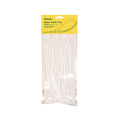 Cable Ties White (100) 300 X 4Mm