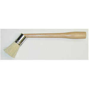 Lube Brush Wood Handle - Angled Usa