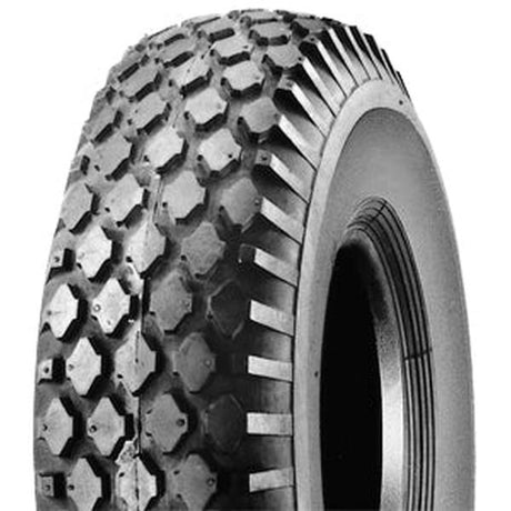 300X8 4Pr Grey Block Tyre - T0