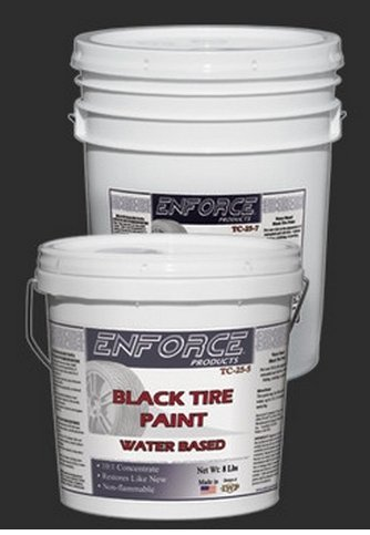 Black Tyre Paint 5 Gal 10:1 Concentrate Enforce