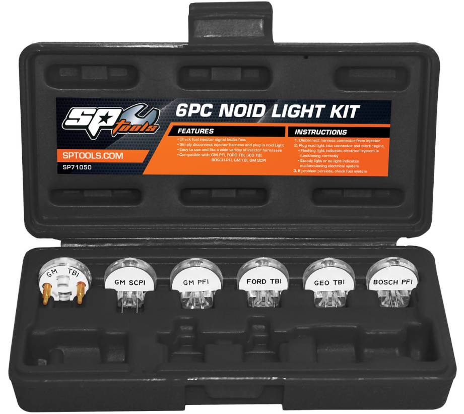 Noid Light Kit 6Pc Sp Tools