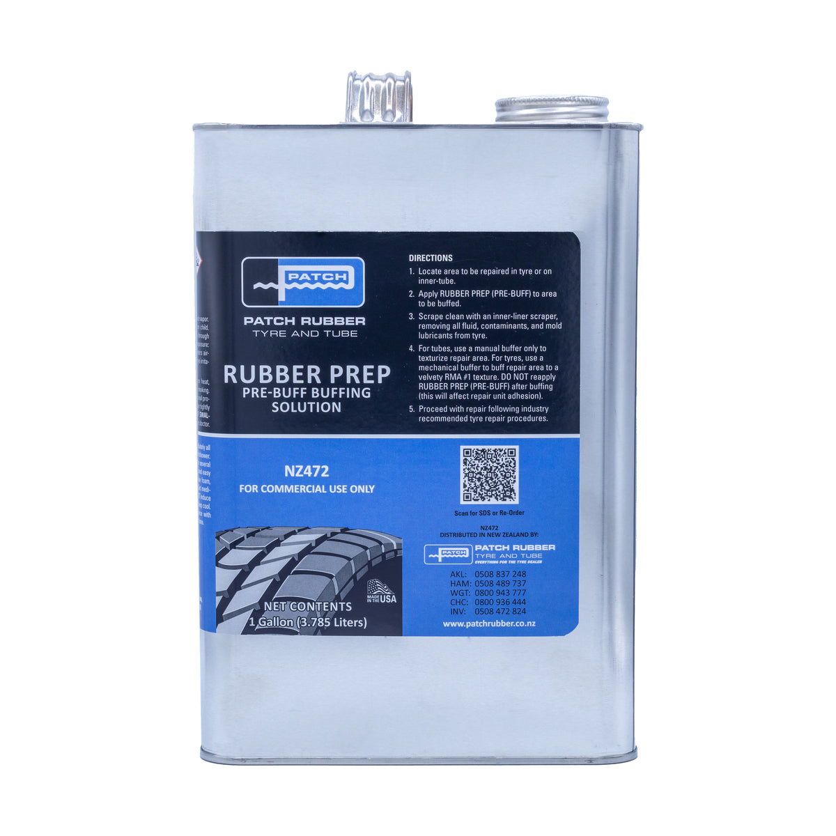 Rubber Prep Cleaner Fluid - Gallon/4Ltr - Prtt