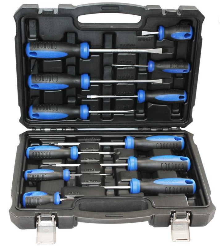 12Pc Premium Screwdriver Set  Phillips / Slotted Sp Tools