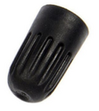 Black Sealing Cap For Rubber Tpms Valve (Long)