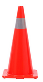 Traffic Cones (Pack Of 5) 700Mm High With Reflector Band.