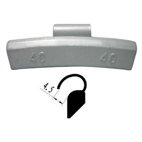 50Gm Pb Clip On Mag Wt (50) (5Bg)