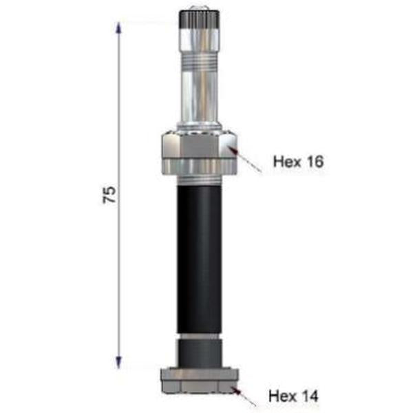 83Ms Extended Merc Truck Valve (W1338)