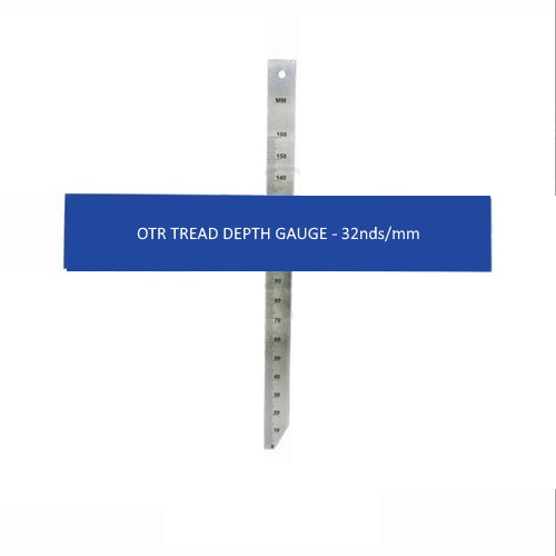 E/M Tread Depth Gauge Aluminium Body
