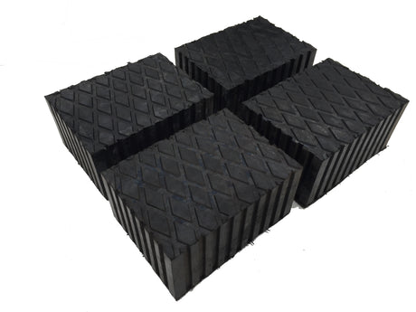 Lift Block Single - Rubber/Fibre 160X120X80Mm