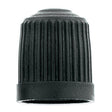Valve Cap - Black Plastic (100)