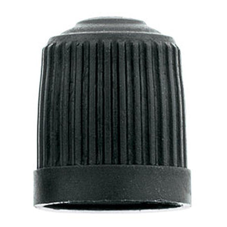 Valve Cap - Black Plastic (100)