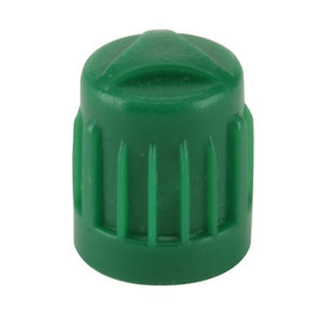 Valve Cap - Green Plastic (100)