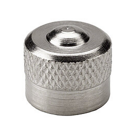 Valve Cap Metal Dome Short (100)
