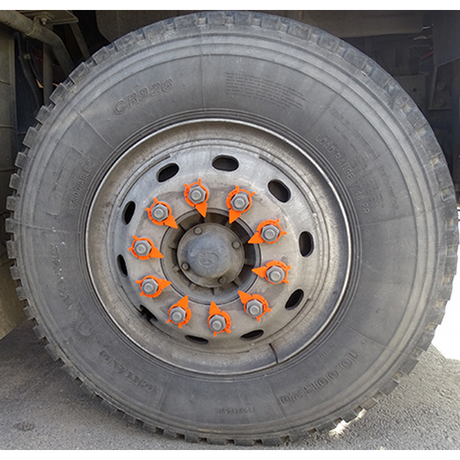 Wheel Nut Indicator 38-50Mm Red